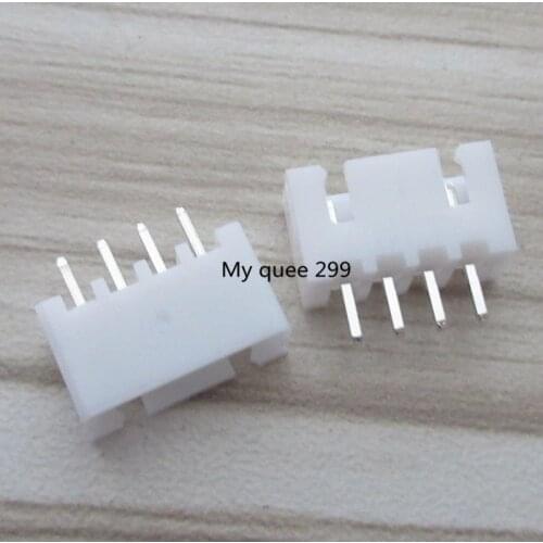 2000pcs male material XH2.54 4pin 2.54mm 4pins Connector Leads pin Header XH-A XH-4A Free shipping