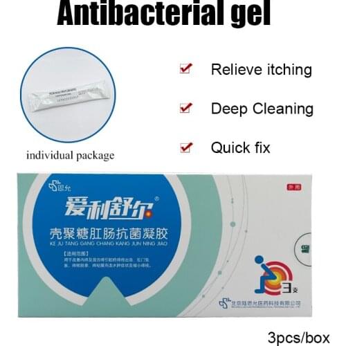 Treatment Of Internal and External Hemorrhoids Caused By Anal Bleeding Edema Prolapse Bacteriostatic Gel