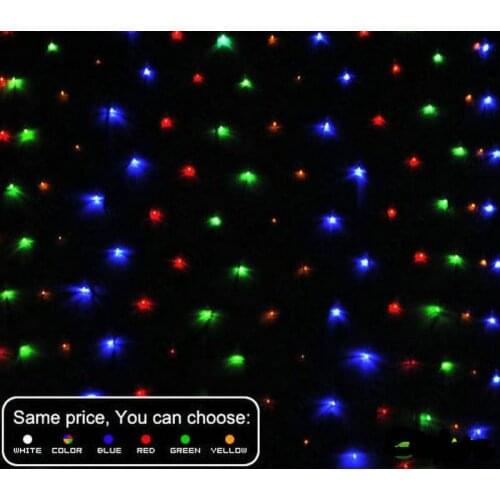 3M*2M 320LED Giant Net Light fairy string mesh web twinkle curtain lamp Christmas Xmas Wedding Party Garland Garden illumination