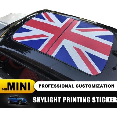 Sun Roof Skylight Sticker Car Styling for MINI COOPER F55 F56 F60 R55 R56 R60 R61 Clubman Countryman Auto Assessoires Decals