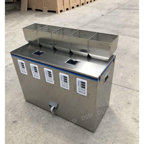 Granule Powder Filling Packing Machine Hardware Screw Quantitative Filling Machine Automatic Weight Sealing Packaging Machine