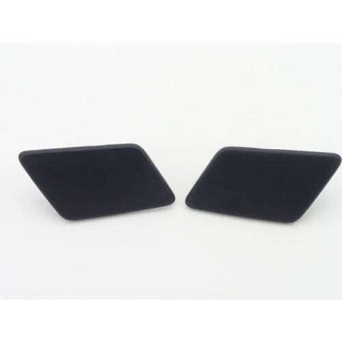 2 Pcs/Pair Car Front Bumper Headlight Washer Jet Nozzle Cover Caps for BMW X1 Series E84 2010-2012