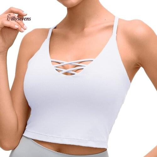 Fashion Crop Top Women Summer Tank Tops Sexy Sleeveless Intimates Casual Vest Ladies Chest Pad Movement Short Ropa De Mujer