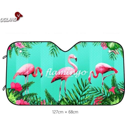 Car Windshield Sunshade Sun Visors Covers For Car Windscreen Foldable Foil Anti-UV Curtain Front Auto Window Sucker Fixed