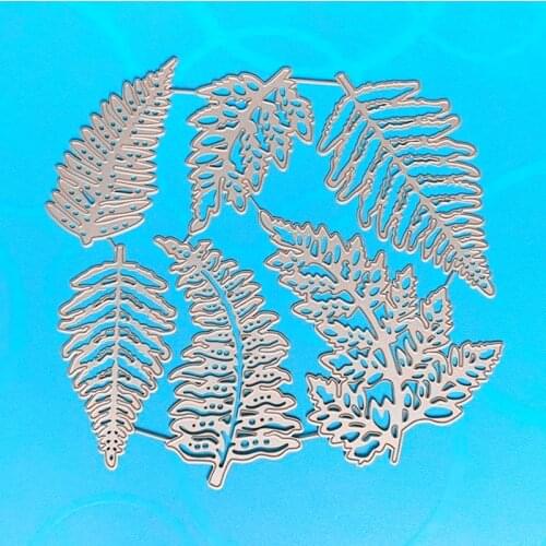 YINISE Metal Cutting Dies For Scrapbooking Stencils PINE TREES DIY Paper Album Cards Making Embossing Folder Die Cuts CUT Mold