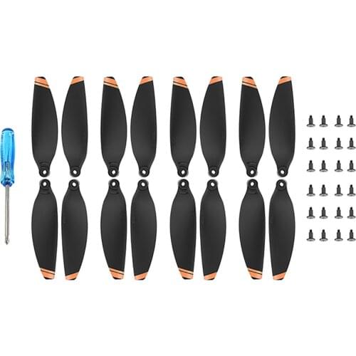 1/2 Pairs Low Noise Propellers Set for DJI Mini 2 Drone Propellers Wing Blade Accessories