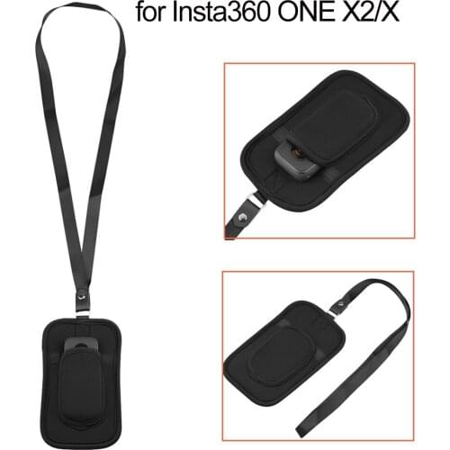Strap Storage Bag for Insta360 ONE X2/X Protable Panoramic Lightweight Neck Lanyard Protable for Insta360 ONE X2/X Accessories