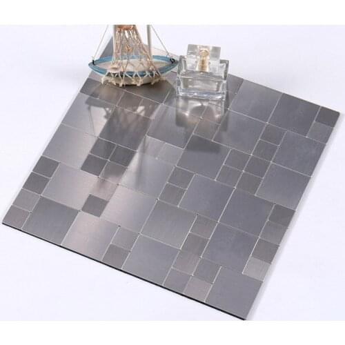 Self adhesive kitchen backsplash tiles, self adhesive aluminum tile
