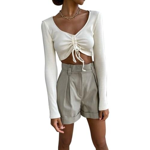 Женские укороченные футболки SCSTRONGER China At AliExpress