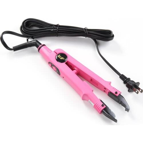 Hair Extension Iron Keratin Bonding Tools Adjustable Temperature Fusion Heat Connector Professional Hair Tools EU UK US Plug 611