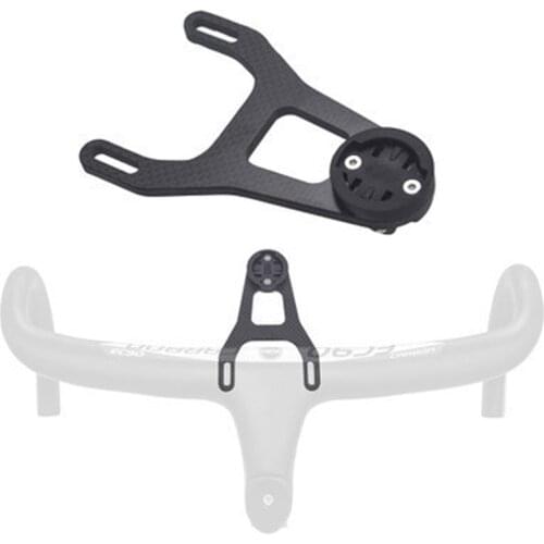 Bicycle Computer Holder carbon Fiber Bike Holder Bracket Bike Computer Mount for Garmin Mount Support 6d 5D handlebar for GoPro