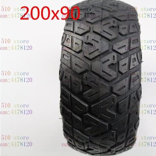 High quality 8 inch Solid tire without inner tube tyres 200x90 electric scooter torque car non inflatable solid tires