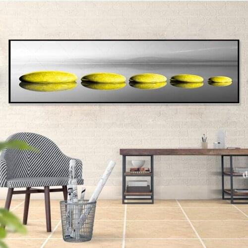 Canvas Decor Frame Wall Artworks 1 Pieces Mountain Waterfall Stone River Scenery Paintings Poster Modular Pictures HD Prints Art