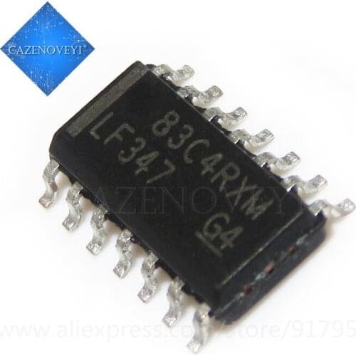10pcs/lot LF347DR LF347M LF347DR LF347D LF347 347DR SOP-14 In Stock