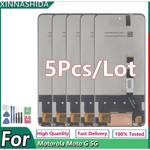 5PCS/LOT LCD For MOTOROLA MOTO G 5G LCD Display With Touch Screen Digitizer Assembly 100% Perfect Repair For Moto G5G LCD