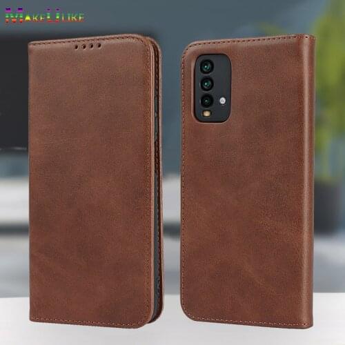Retro Wallet Case For Xiaomi Redmi 9T Case Luxury PU Leather Magnetic Case For Xiaomi Redmi 9T Flip Cover