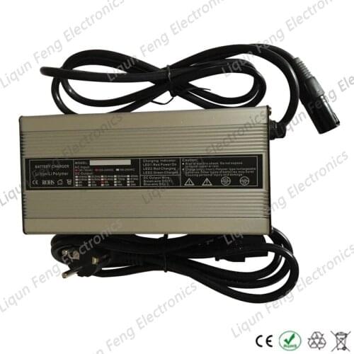 72V 2A lithium Charger Ouput 84V 2A li-ion charger RCA Port 100-240VAC Used for 72V 20S electric bike battery Scooter battery