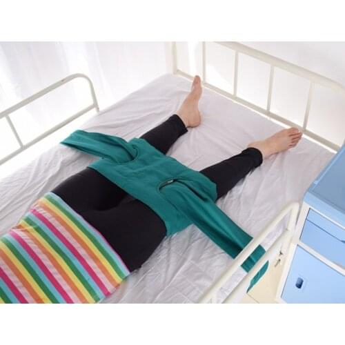Medical Lower Limbs Leg Restraint Strap Belt Patient Hospital Bed Knee Leg Constraint Belt Band for Child Elders Handicap