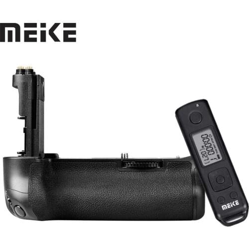 Meike MK-7DII Pro Vertical Battery Grip for Canon EOS 7D2 7D Mark II DSLR Cameras as BG-E16 with 2.4g Wireless Remote Control
