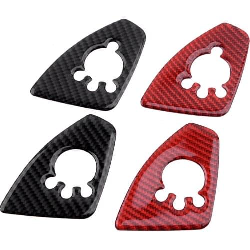 Beler Interior Door Lock Button Cover Trim Fit for Audi TT 8N 8J Mk1 Mk2 Mk3 TTRS 2008 2009 2010 2011-2014 Left Hand Drive