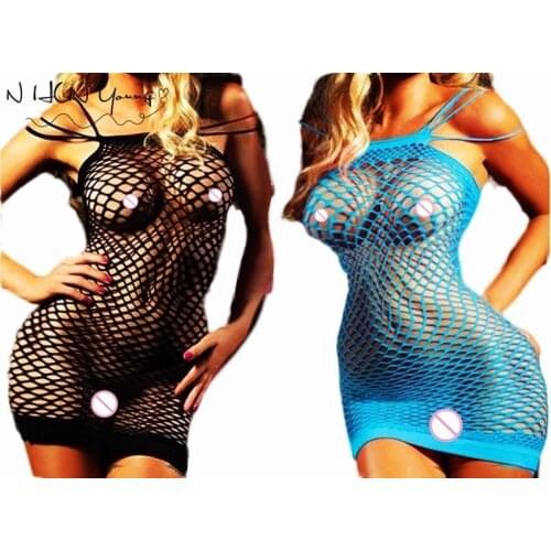 Sexy Lingerie Hot Bodystocking Bodysuits Lenceria Underwear Sex Costumes For Women Hollow Out Dress Teddy Babydolls Body QQ122