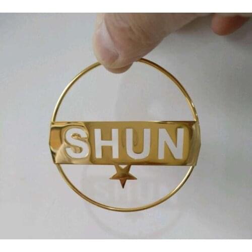 Custom Name Hoop Earrings Cut Out Bar Letter Orecchini Donna Personalized Big Hoop Earrings Star Charm Boho Jewelry Christmas