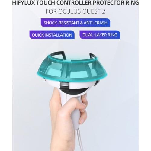 VR Touch Controller Grip Protective Cover Cage For Oculus Quest 2