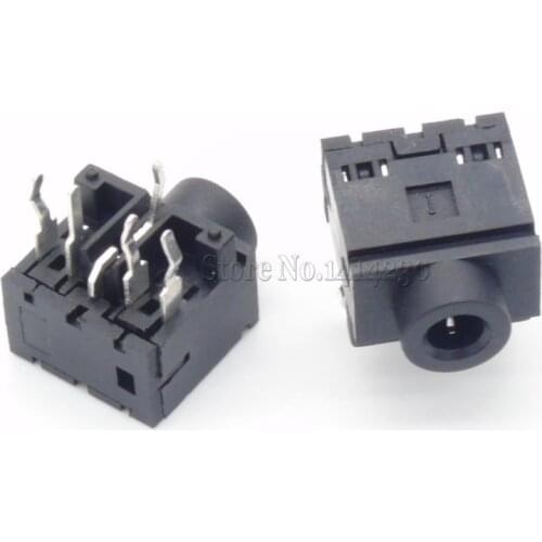 10Pcs 3.5mm 5Pins Stereo Jack Socket Audio Jack Connector PCB PJ-317