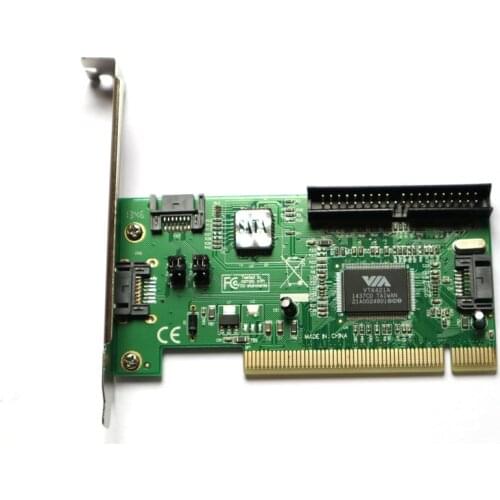 3 Port SATA +1 IDE PCI Controller RAID Card Adapter w/SATA cable