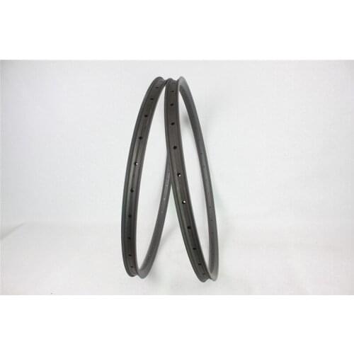30mm hookless carbon rims mountain bike bicycle wheels 29er 40mm width clincher tubeless 24 28 32Holes mtb carbon bike wheels