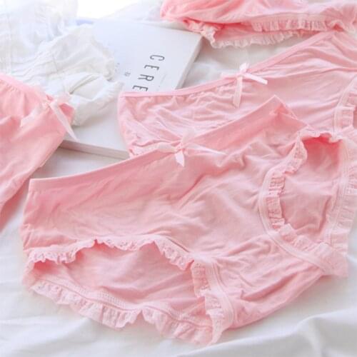 4Pcs Girlss Cotton Blend Panties Briefs Lingerie Shorts For Women Ladies Girls 801-4