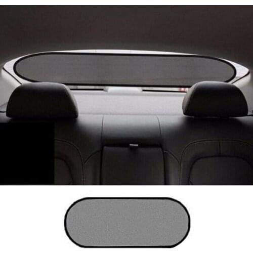Black Side Car Sun Shades Rear Window Sunshades Cover Screen Kids Uv Protection Universal Mesh Interior Shield For Baby Vis P1S8