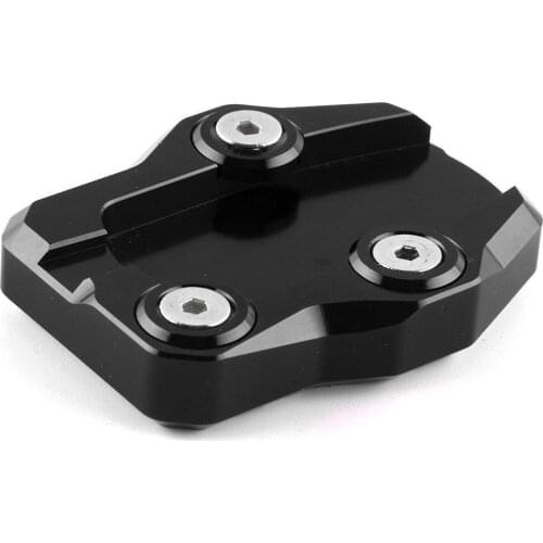 For HONDA PCX125 PCX150 CNC Kickstand Side Stand Extension Enlarger Pad Support Plate Sidestand Pads PCX 125 150 2016 2017