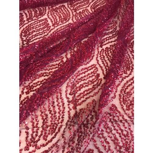 Pretty french net lace fabric L-666832 embroidered frech net lace fabric for fashion dress