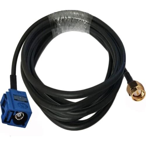 LMR195 Fakra C Female to SMA male RF GPS Antenna Coaxial Extension Jumper Cable 50ohm 1m 3m 5m 10m 15m 20m 30m