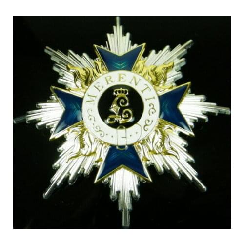 WWI WW1 German House Order of Hohenzollern with Swords Commander Class MEDAL BADGE