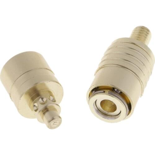 Stainless Steel Landing Dip Net Harpoon Rod Thread Adapter Rod Connector 8mm