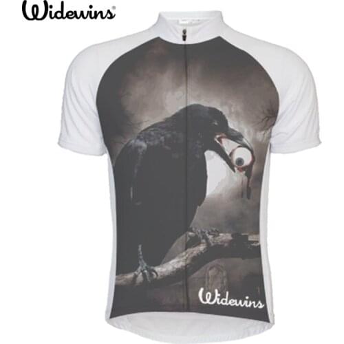 New Crows eat their eyes Summer Short Sleeve Cycling Jerseys Bike Tops MTB Blazer Cycle Wear Bicycle Fast Dry Shirt 5608