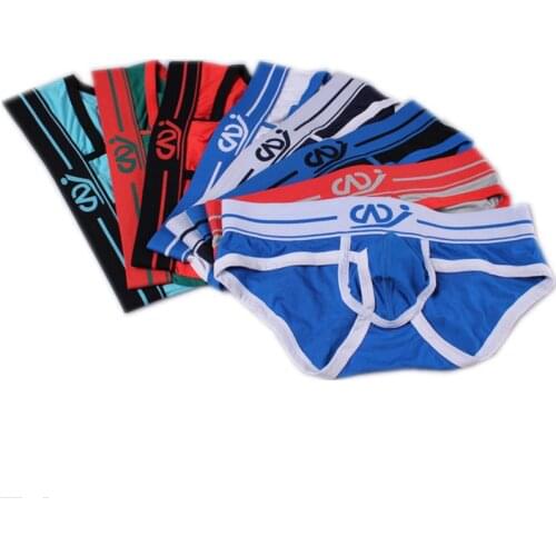 Wholesale Mens Briefs 8Pcs/Pack Sexy Modal Underwear Lingerie Bulge Pouch Jockstrap Underpants Breathable Triangle Panties New