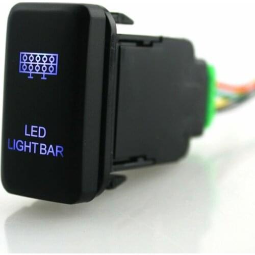 Sale On-Off Push Switch For Toyota Tacoma FJ Cruiser 4Runner Highlander LED Light Bar Switch Push Button