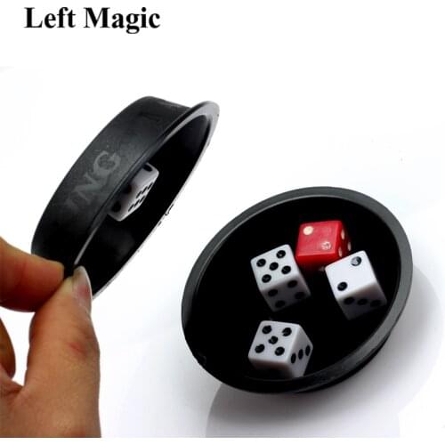 1 Set Super Dice Magic Tricks Super Flying Dice Conjuring Game Close Up Stage Props Magician Magie Easy To Do Party Accessary