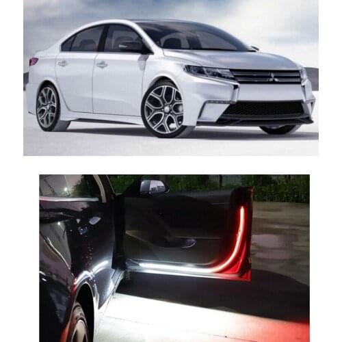 Led Car Openning Door Warning Light For mitsubishi asx lancer outlander l200 lancer 10 Canter Grandis Pajero I-Mie Space