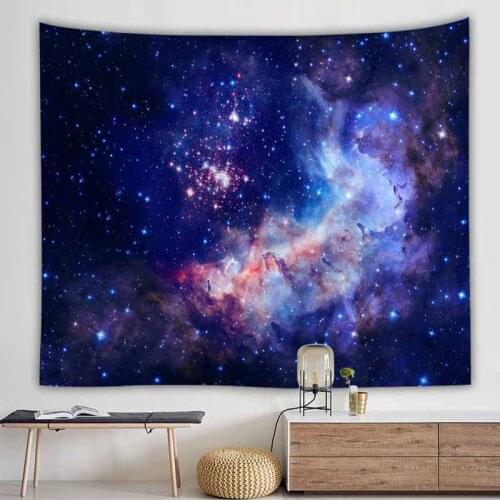 Universe Galaxy Stardust Space Star Tapestry Wall Hanging Backdrop Art Hippie Wall Tapestry DormDecor Cloth Psychedelic Tapestry