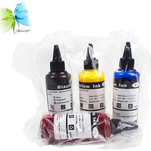 Winnerjet 5 set 100ml /per bottle Refill Sublimation Ink for Epson C88 Printers Heat Transfer Ink