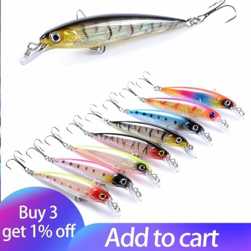 10pcs/Lot Fishing Soft Lures Jointed Bait 7.5g 8.5cm Fishing Lures Hard Body Floating Jointed Bass Pike Fishing Bait Tackle