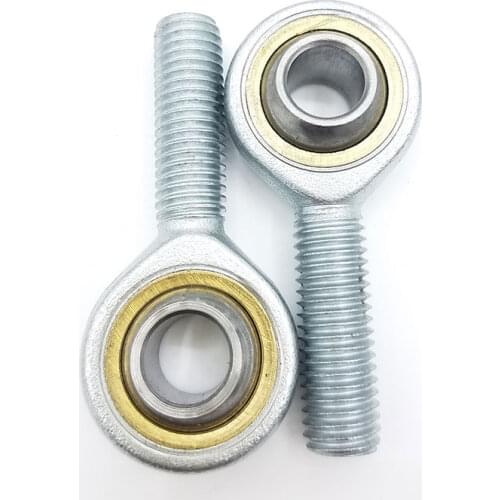 20pcs/Lot 6mm Male Right Hand Thread Rod End Joint Bearing Metric Thread M6x1.0mm SA6T/K POSA6 M6