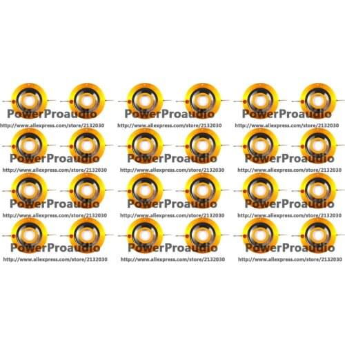 24pcs Aftermarket Diaphragm For JBL 2404 2404H 2404H-1 2405 2405H 075 076 16 ohm or 8ohm Aluminium Flat wire
