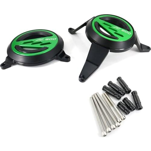 Motorcycle Accessories CNC Aluminum Stator Clutch Engine Case Cover Slider Crash Protector Fit For Kawasaki Z900 2017 2018 2019