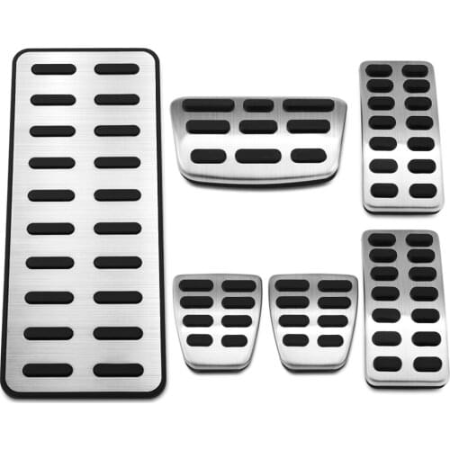 Car Fuel Brake Rest Foot Pedals Auto Pedal Cover for Hyundai Ix25 Creta Accent Verna Solaris for Kia K2 Rio Soul KX3 Accessories