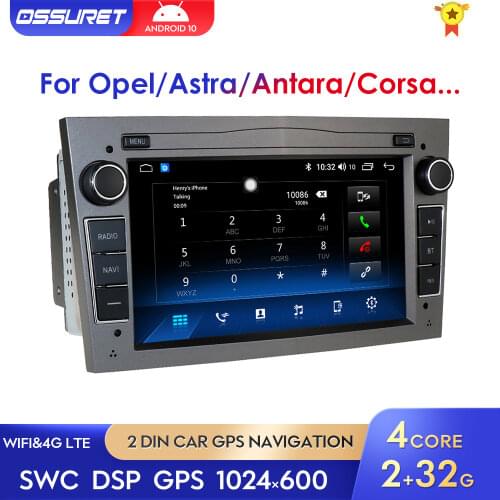 7"Android10 Car DVD Player GPS Navi Player Fit Vauxhall Opel Astra H G J Vectra Antara Zafira Corsa steering wheel control ect